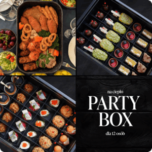 Party box ciepły dla 12 osób